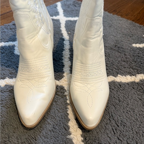 White Cowboy Boots - Picture 6 of 10